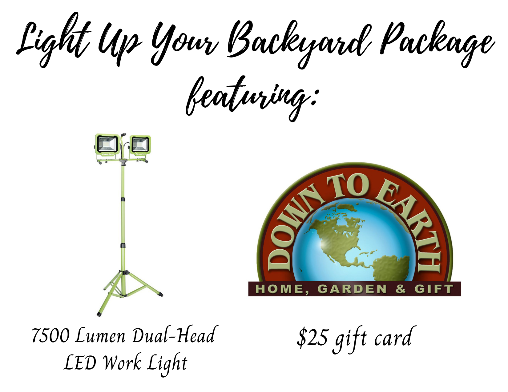 Light Up Your Backyard Package